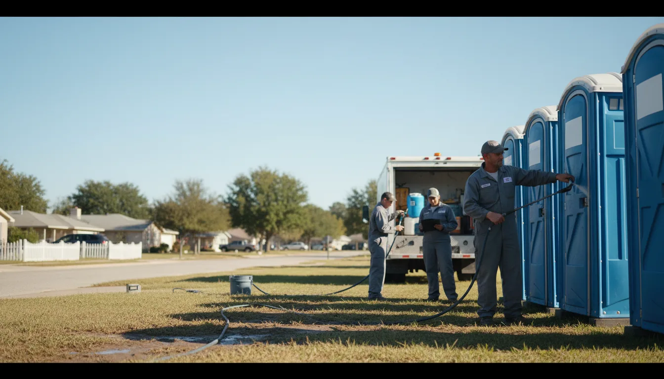 Long-Term Portable Toilet Rental in Santa Clarita, CA near me